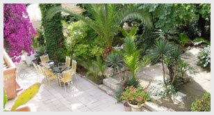 Scorcio del giardino